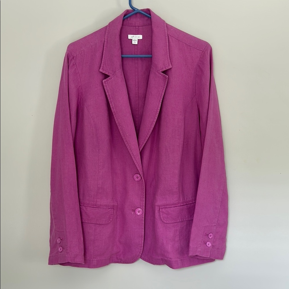 J Jill Love Linen Blazer